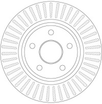 Купить Диск тормозная перед левый/правый jeep commander, grand cherokee ii, grand, фото thumb