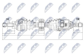 фото thumb №7, Полуось приводная правая logan 11- sandero 1.6 -12 mtm