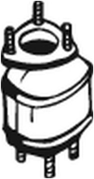 фото thumb №1, Bosal 090-476 каталізатор