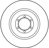 фото thumb №1, Тормозные диски тормозные задняя trw df1707