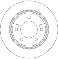 Купити Диск ham lucas df6627 hyundai elantra df6627 trw trw, фото thumb