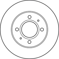фото thumb №1, 2x trw диск тормозной. hyundai atos 01- wen.