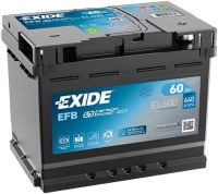 фото thumb №1, Акумулятор автомобільний exide efb старт-стоп 60ah 640a el600 p+