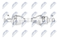 фото thumb №4, Приводной вал приводная правая npw-me-063 nty