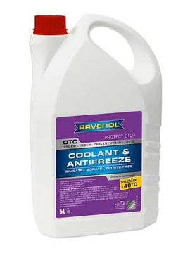 Охлаждающая жидкость Ravenol OTC Protect C12+ 5л.