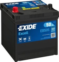 Купити Акумулятор exide 50ah 360a l+ eb505, фото thumb