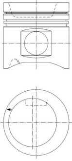 фото thumb №1, Kolbenschmidt 40208600 поршень