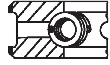фото thumb №10, Mahle кільця поршневі vw 2,0b/2,8b v6 82,5