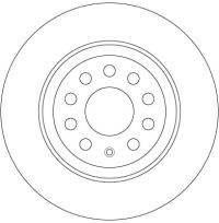 фото thumb №1, Диск тормозная trw df6504