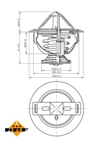 фото thumb №4, Nrf термостат hyundai getz 05- 725060