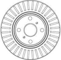 фото thumb №5, Диск гальмівний. toyota paseo 95-98