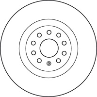 Купить Диск тормозная trw df6133s, фото thumb
