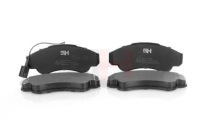 Купить Тормозные колодки тормозные перед gh-411948 fiat ducato, фото thumb