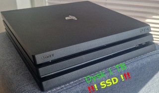 Sony playstation 4 ps4 pro 1tb ssd 2xpad box 3 игры - купить