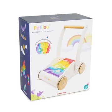 Толкатель Toy Van Rainbow Cloud Le