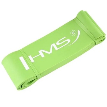 GUMA DO ĆWICZEŃ OPOROWA HMS GU05 LIME 83 x 4.5 x 2080 MM FITNESS