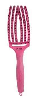 OLIVIA GARDEN FINGERBRUSH CORAL MED распутывает волосы.
