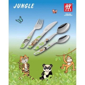 Детские столовые приборы Zwilling Jungle 4 шт.