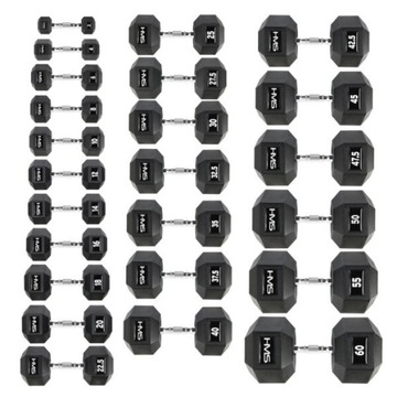 Гантель HEX PRO 12 кг HMS
