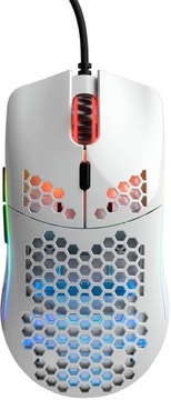 Мышь GLORIOUS PC Gaming Race, модель O, глянцевый белый цвет
