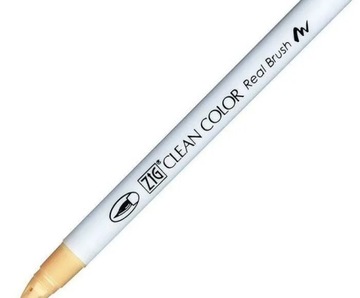 Pisak Zig Clean Color Real Brush - натуральный бежевый
