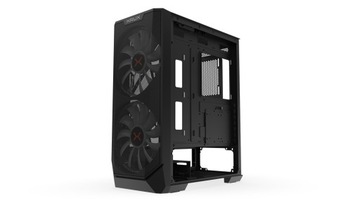 Новый корпус для ПК Krux Gaming Midi Tower с стеклом H. Vortex Glass, 2 вентилятора RGB