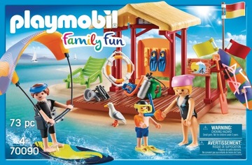 PLAYMOBIL FAMILY FUN 70090 ШКОЛА ВОДНЫХ СПОРТОВ