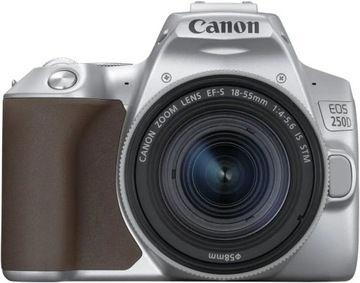 Комплект Canon 250D + 18-55 IS STM, серебристый