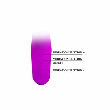 Hot Rabbit Pretty Love Силиконовый водонепроницаемый вибратор фиолетовый 19 см Розовый
