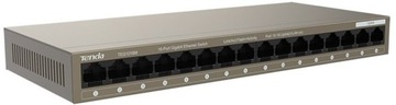 Сетевой коммутатор Tenda TEG1016M с 16 портами LAN Plug and Play