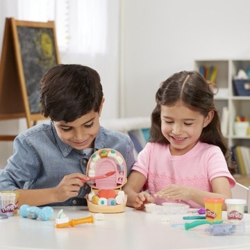 НАБОР СТОМАТОЛОГА PLAY DOH CASTRY HASBRO 6 ТРУБОК