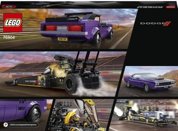 LEGO 76904 Mopar Dodge SRT Топовый топливный драгстер