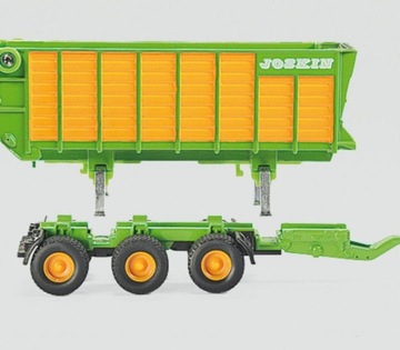 1848-SIKU TRAKTOR Z PRZYCZEPĄ I CYSTERNĄ METAL+ PLASTIK SKALA:1:87 WIEK:3+