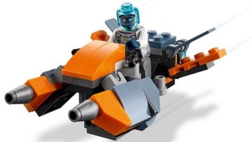 LEGO CREATOR 3in1 Bricks 31111 Кибердрон Робот Мех Скутер 6+