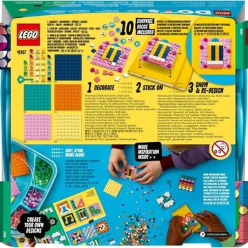 LEGO DOTS 41957 MEGA ZESTAW NALEPEK