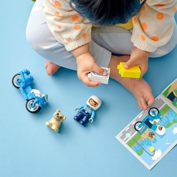 Полицейский мотоцикл LEGO Duplo 10967