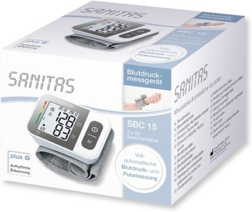 Наручный электронный тонометр Sanitas SBC 15