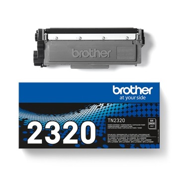 Черный оригинальный тонер BROTHER TN-2320