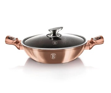 ГРАНИТ ВОК 30см BERLINGER HAUS BH-7100 РОЗОВОЕ ЗОЛОТО