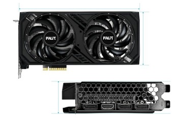 Karta graficzna Palit GeForce RTX 4060 Dual 8 GB
