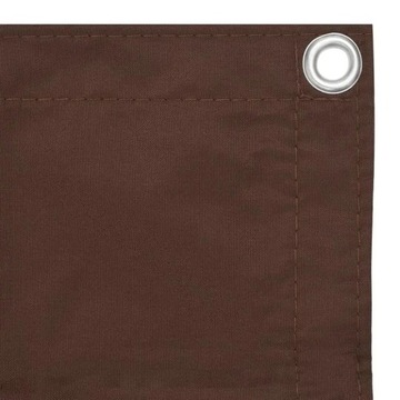 КОРИЧНЕВАЯ БАЛКОННАЯ ширма 75X600СМ ТКАНЬ ОКСФОРД