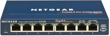 Коммутатор NETGEAR GS108GE 8xLAN