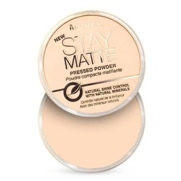 Прессованная пудра RIMMEL STAY MATTE - 003 PEACH GLOW 14г
