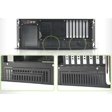 Серверный корпус Techly PC ATX Rack 19 дюймов, 4U, черный