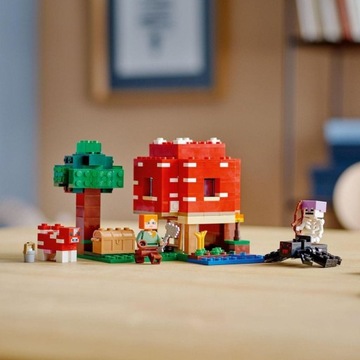 LEGO 21179 Minecraft Dom w grzybie