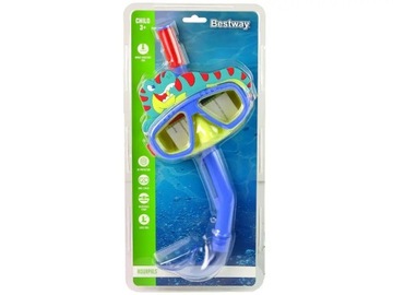 Маска для подводного плавания Animals для мальчика 3+ зеленая Bestway 2405
