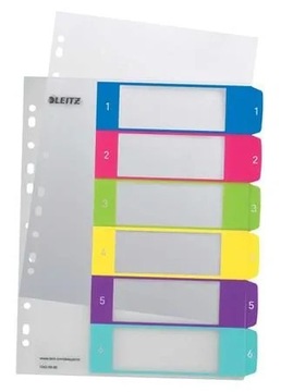 ПП LEITZ A4 MAXI 1-6 ВСТАВКИ ДЛЯ ПЕЧАТИ