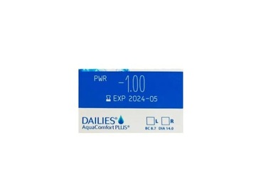 Линзы DAILIES AquaComfort Plus 30 шт. -10.00