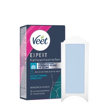 VEET Полоски для депиляции Wax Soothing Formula 16 шт.