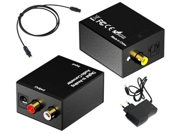 АУДИО SPDIF-ПРЕОБРАЗОВАТЕЛЬ AK319 + ОПЦИОННЫЙ КАБЕЛЬ